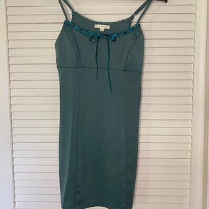 L.A. Hearts Teal Slip Dress Size M